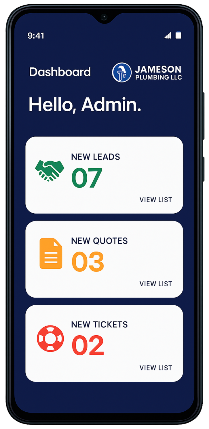 Jameson Plumbing App Demo